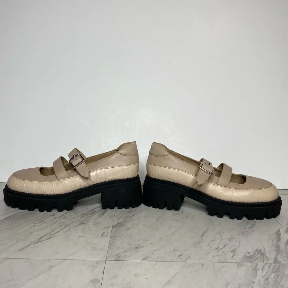Free People Stella Mary Jane Platform Shoe 9